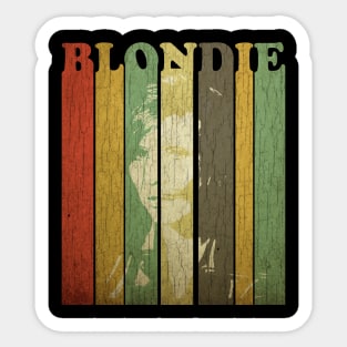 Blondie Vintage Sticker